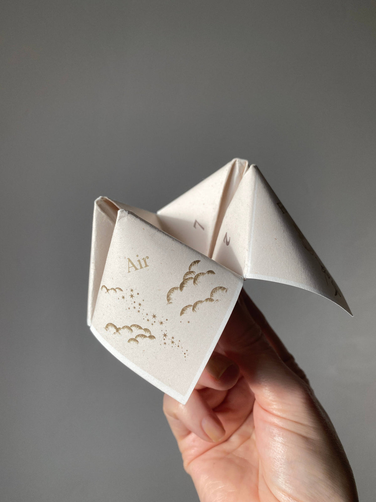 Elements Fortune Teller DIY Papirspådom