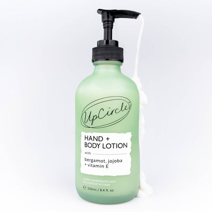 Hand + Body Lotion med Bergamot Water – Pump