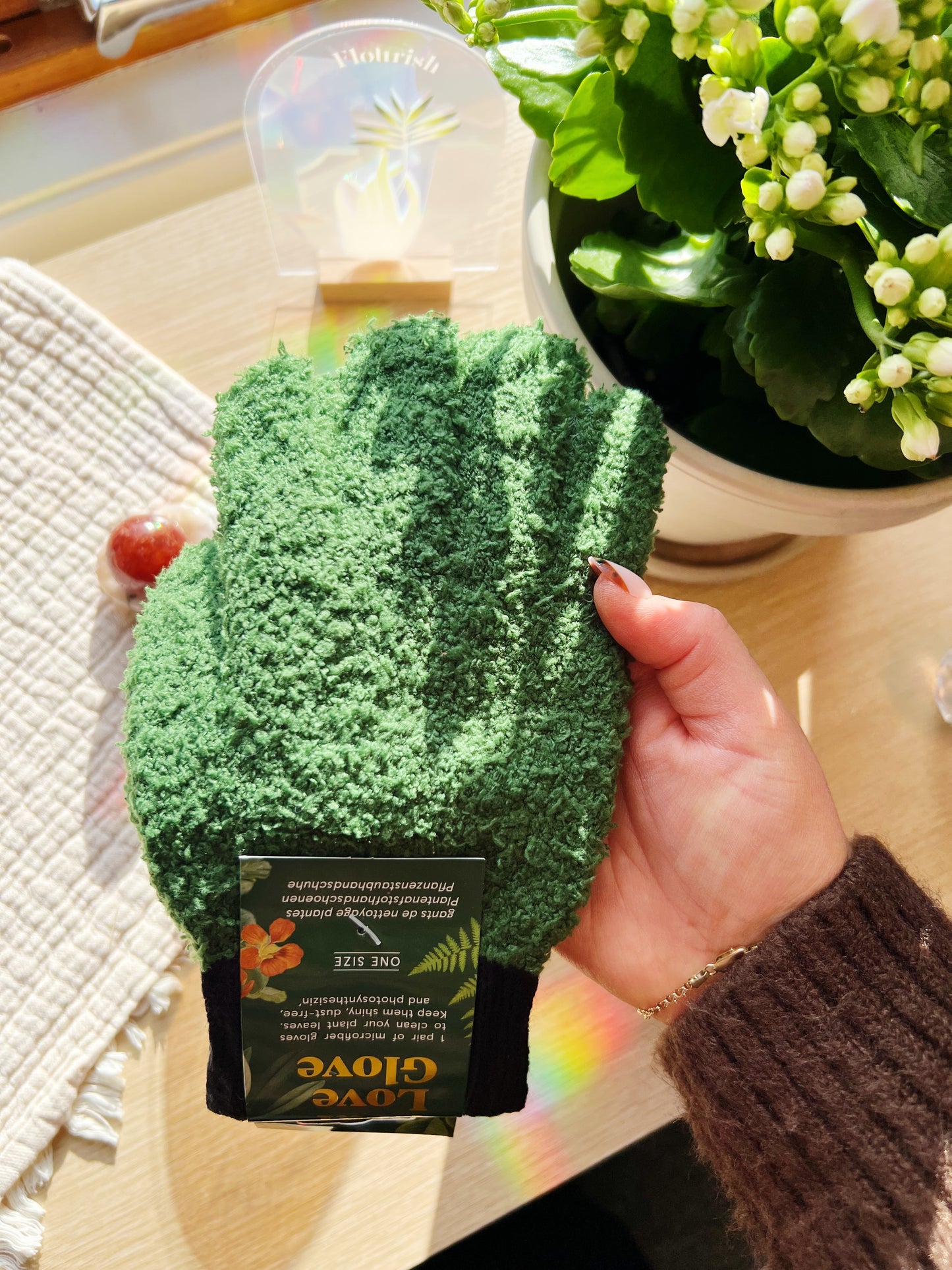 Leaf Love Hansker - Mikrofiberhansker for Plantestell