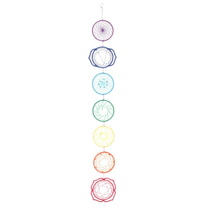 Chakra Regnbue Drømmefanger Veggpynt