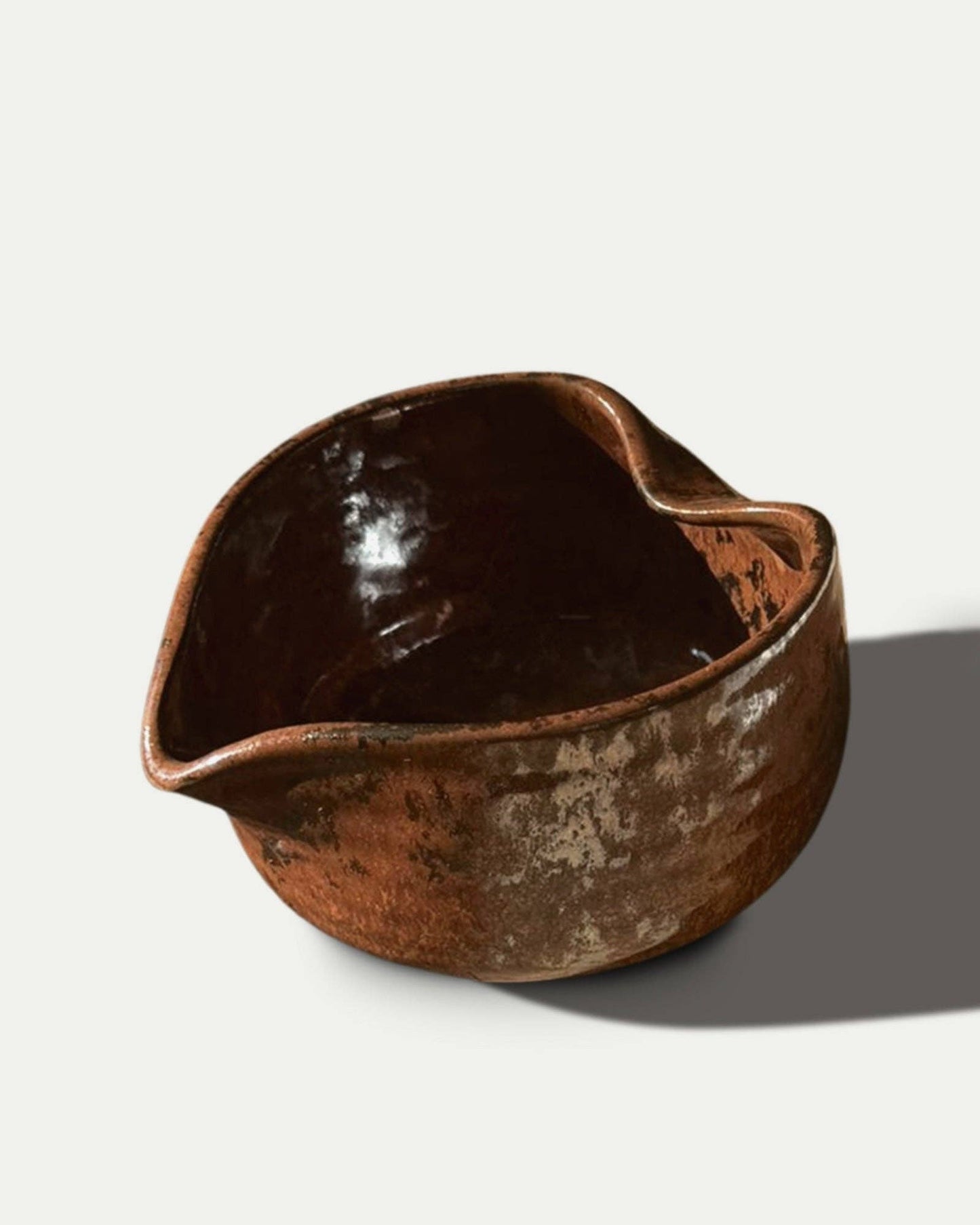 Hearty Matcha Mixing Bolle – Silvery Brown