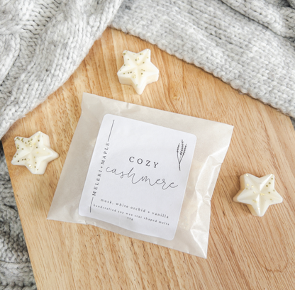 Lavender Marshmallow Star Shaped Wax Melts