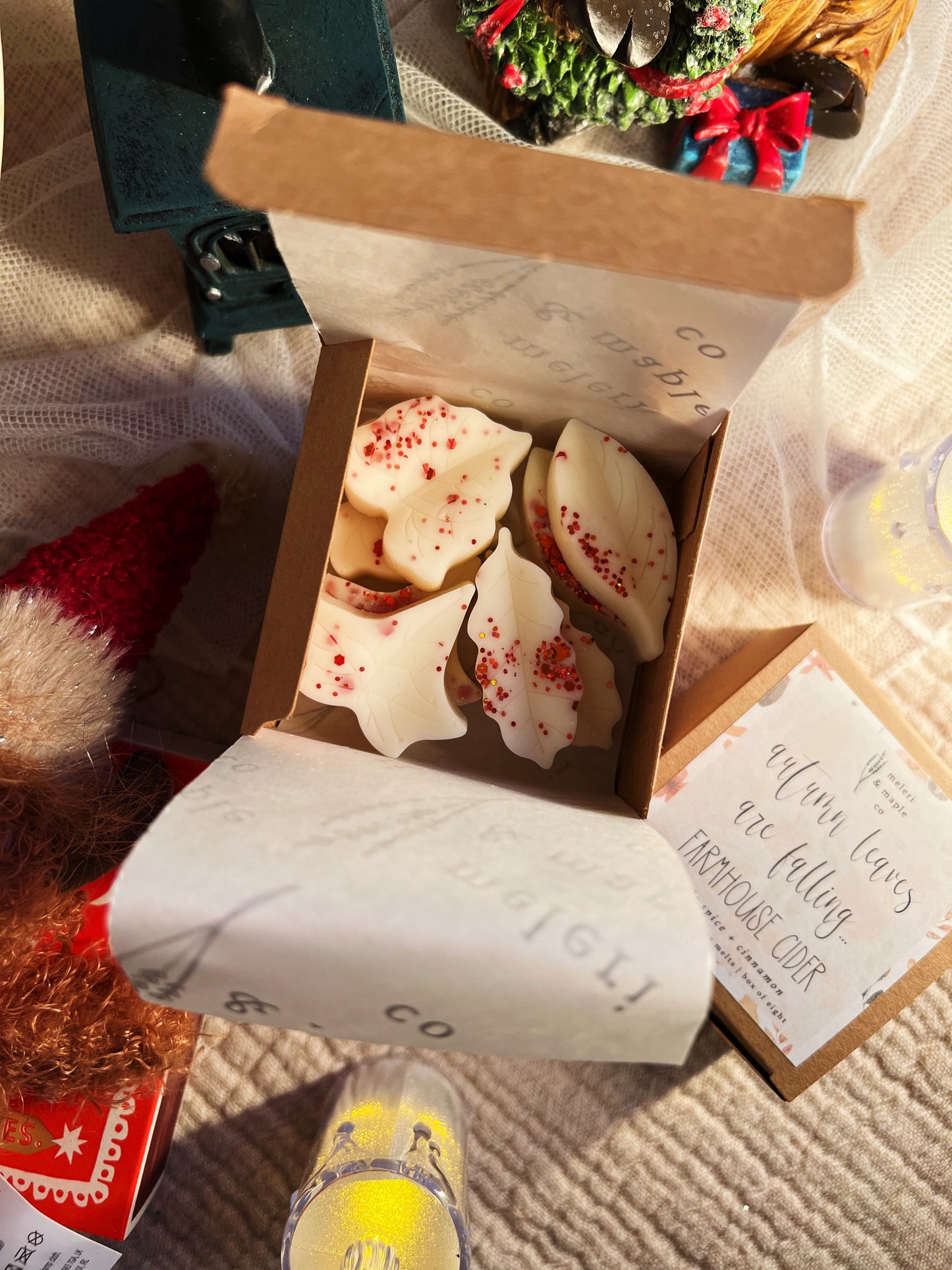 Farmhouse Cider Wax Melts - 8stk Blader