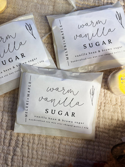 Warm Vanilla Sugar Star Wax Melts