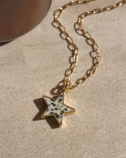 Starstruck Jasper Halskjede - Dalmatiner Jaspis