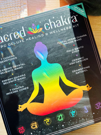Sacred Chakra Deluxe Healing & Wellness Kit