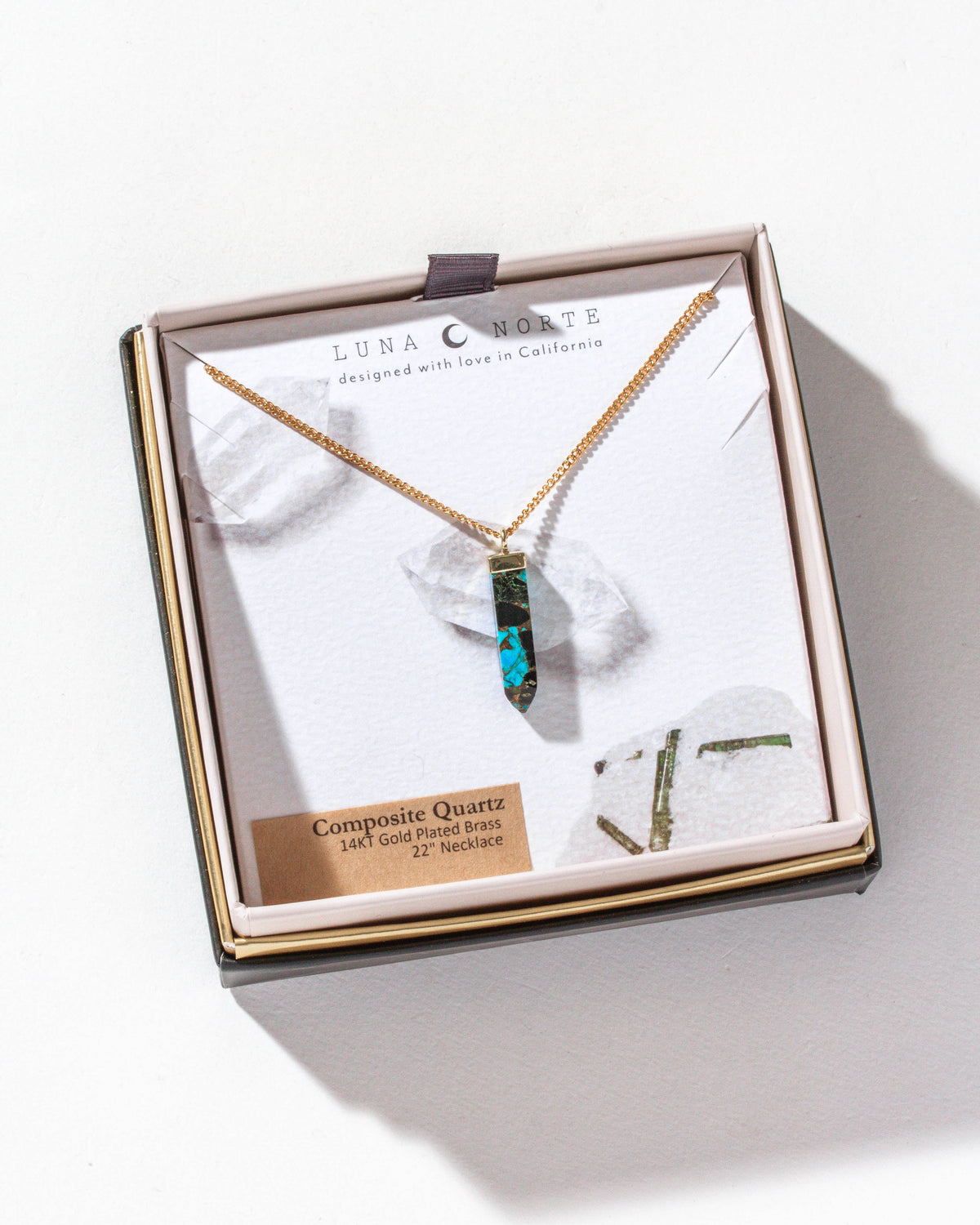 Obelisk Pendant Halskjede - Chameleon