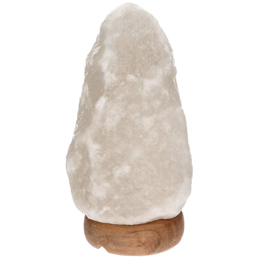 Hvit Himalaya Saltlampe 1-2 kg