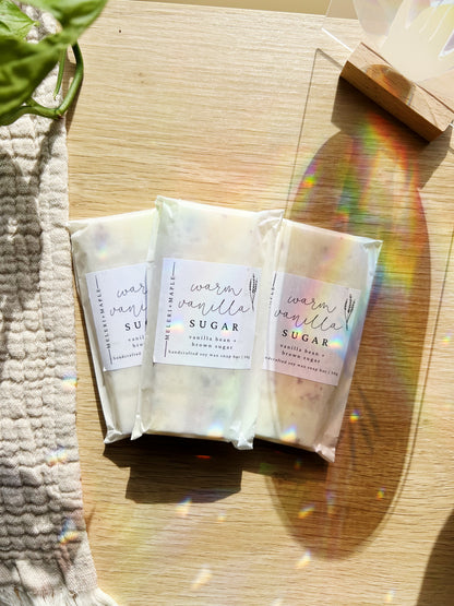 Warm Vanilla Sugar Snap Bar Wax Melt