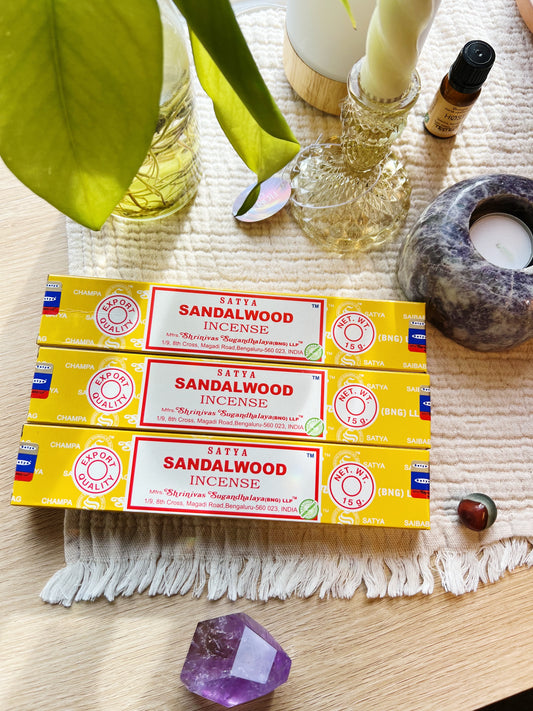 Sandalwood Satya Røkelsepinner