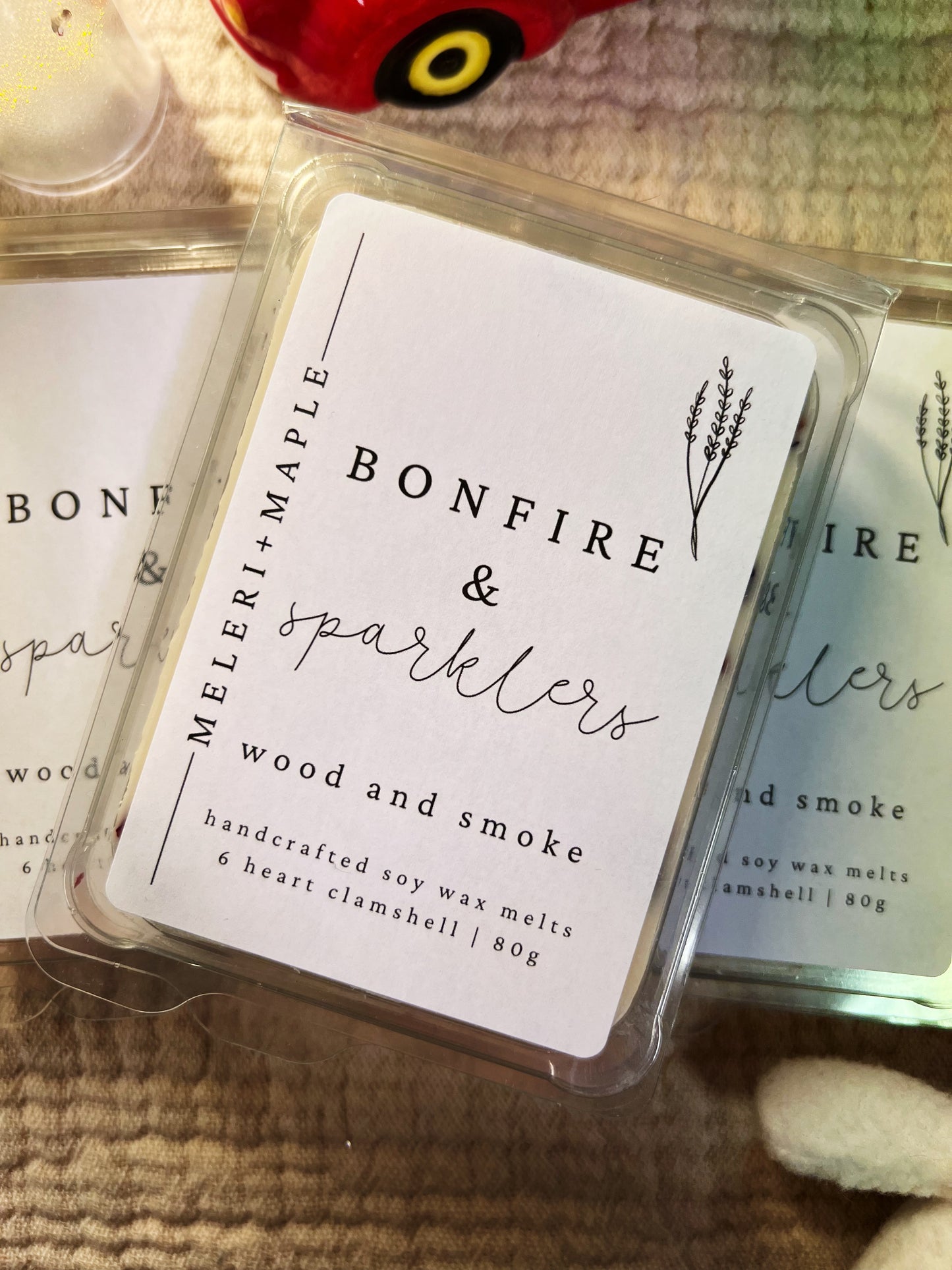 Bonfire & Sparklers Heart Wax Melts
