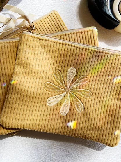 Corduroy Pouch Marigold
