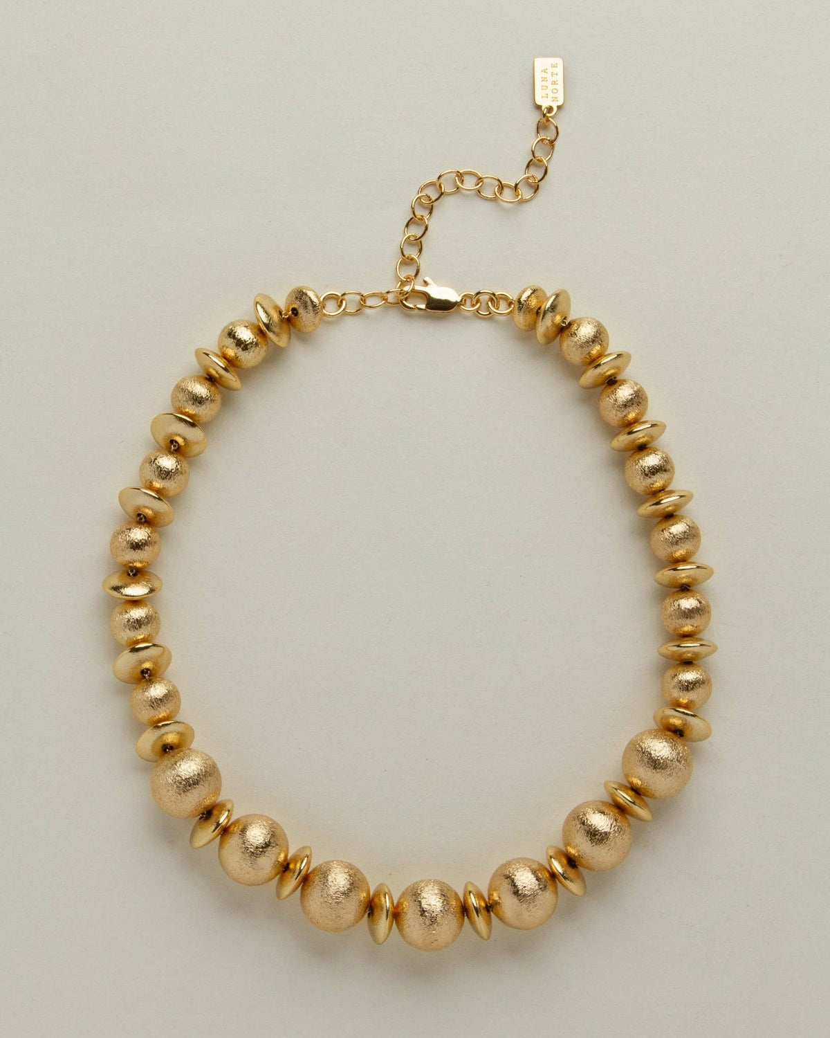 Titan's Gold Bead Halskjede