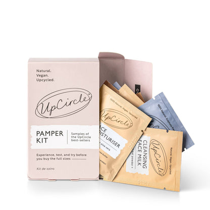 The Pamper Kit – Prøvepakke fra UpCircle