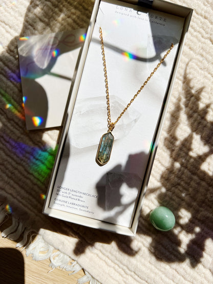 Intuition Long Halskjede - Labradorite