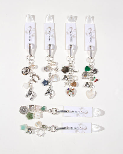 Mystery Plukk Veske-charm – Sølv