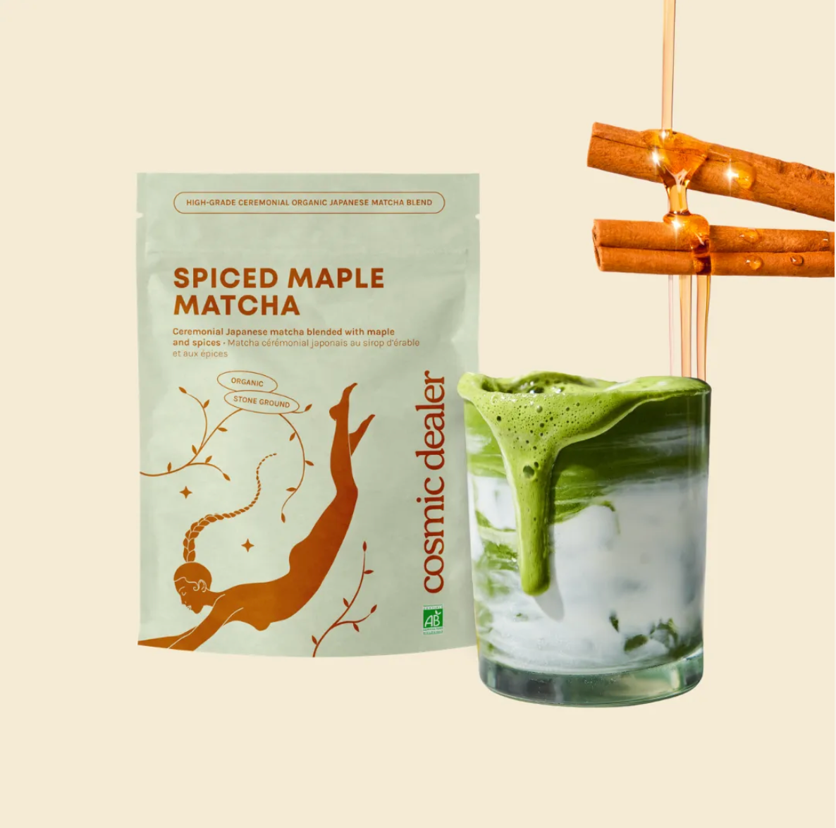 Spiced Maple Matcha