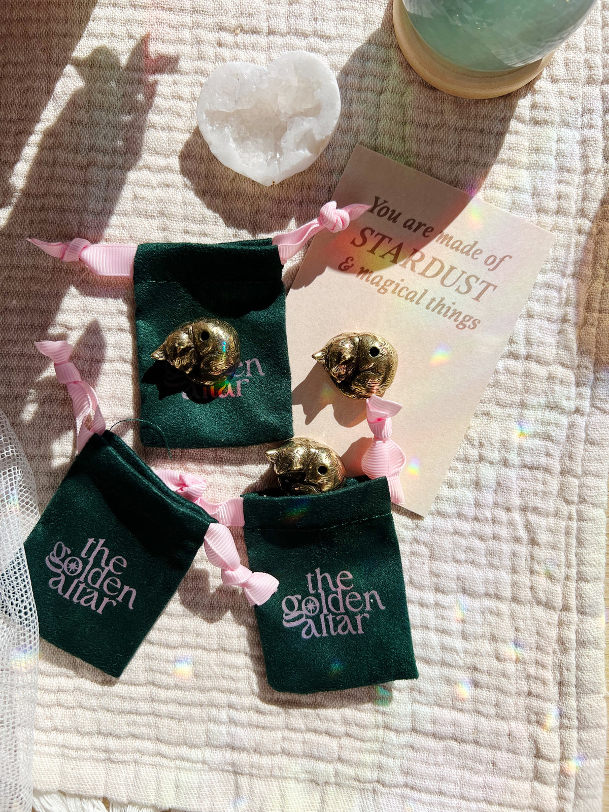 Sovende Katt Røkelsesholder