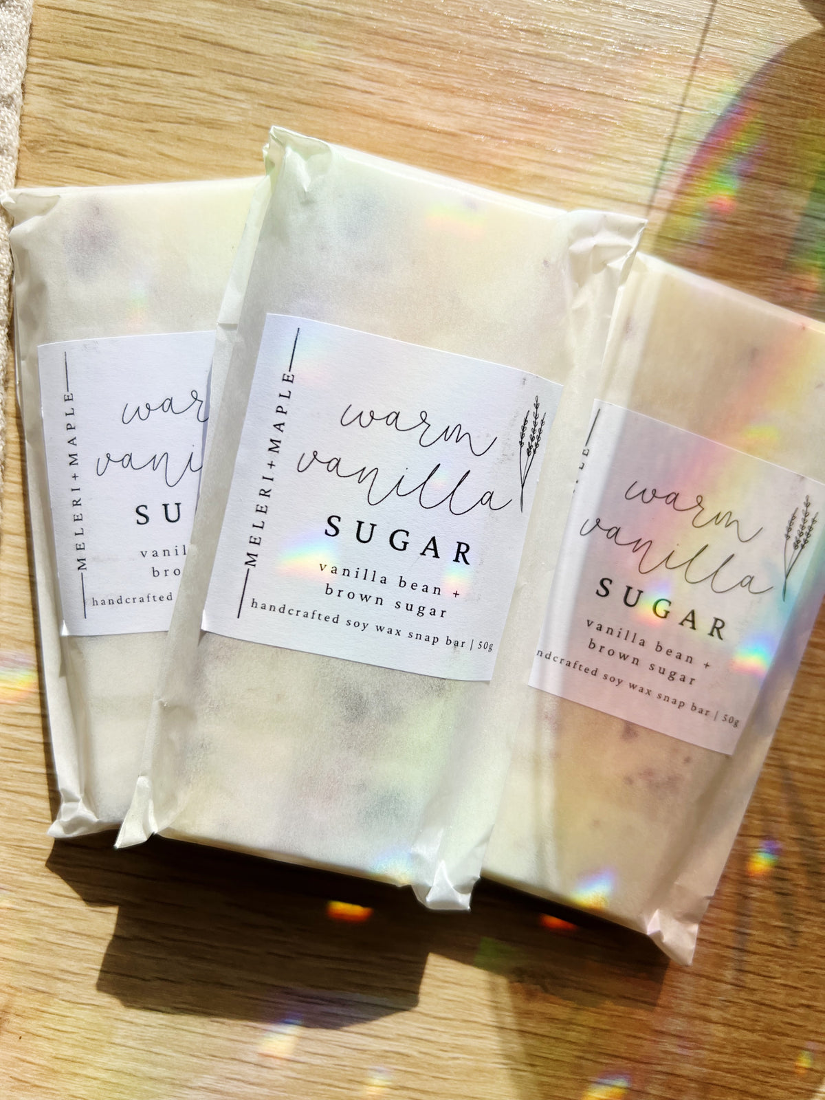 Warm Vanilla Sugar Snap Bar Wax Melt