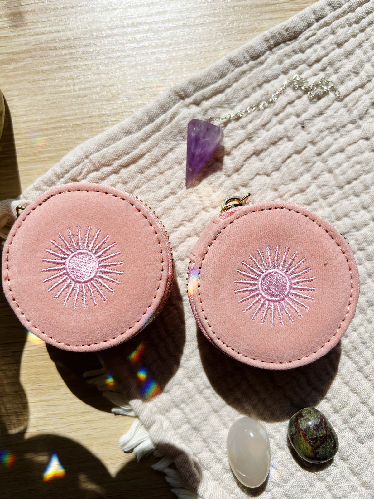 Mini Travel Smykkeskrin Rose