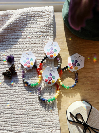 Chakra Balanserende Krystalarmbånd