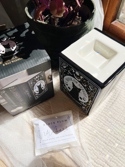 Black Cat Book of Spells Wax Melt Brenner