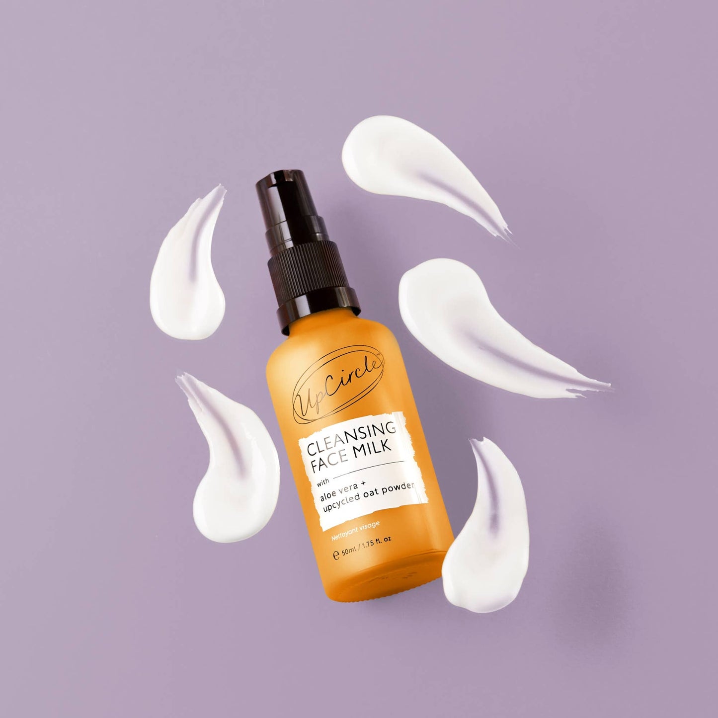 Cleansing Face Milk med Aloe Vera & Oat Powder – Reisestørrelse (50ml)