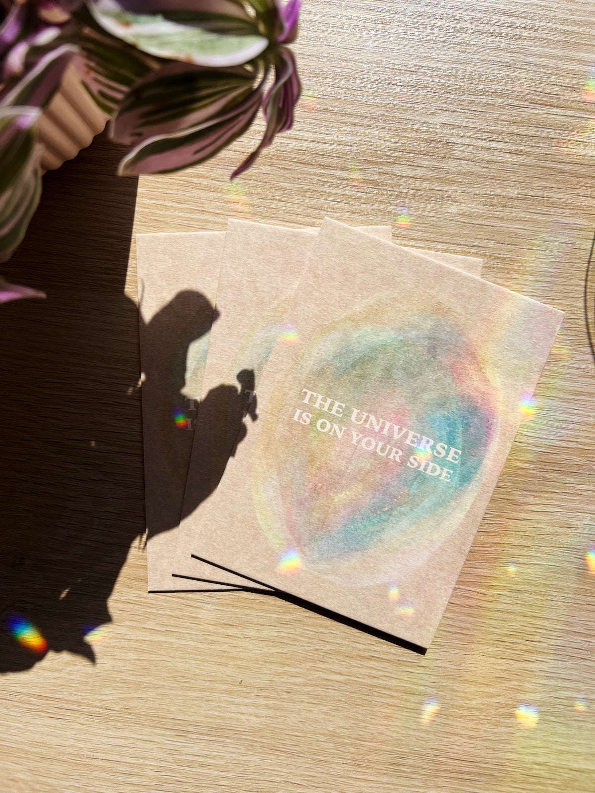 The Universe Is On Your Side – Postkort