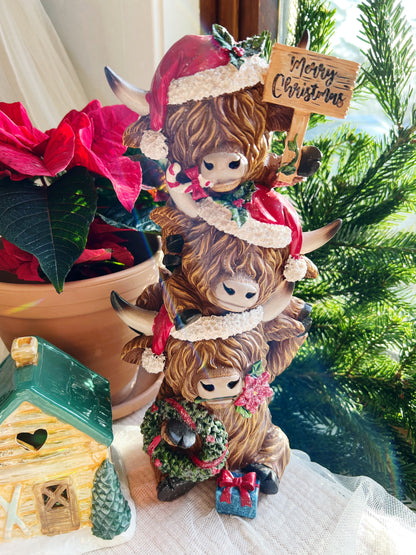 Merry Xmas Ku-Trio – 12 x 15 x 32 cm