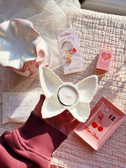 Sommerfugl Telysholder