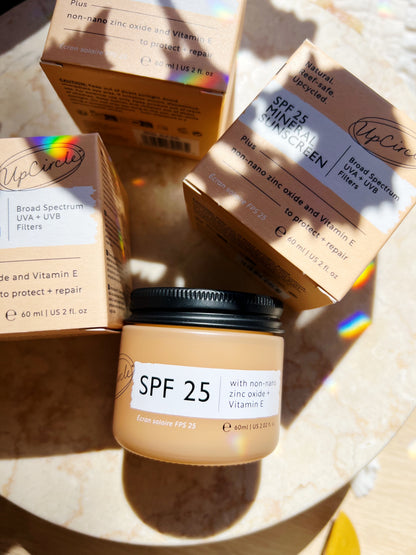 Mineral Sunscreen SPF 25 – Reef-Safe & Vegan