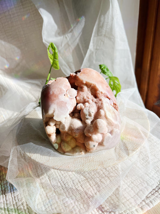 Rosa Ametyst Geode – 1521g