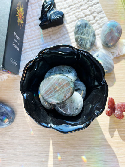 Labradoritt Flat Krystall