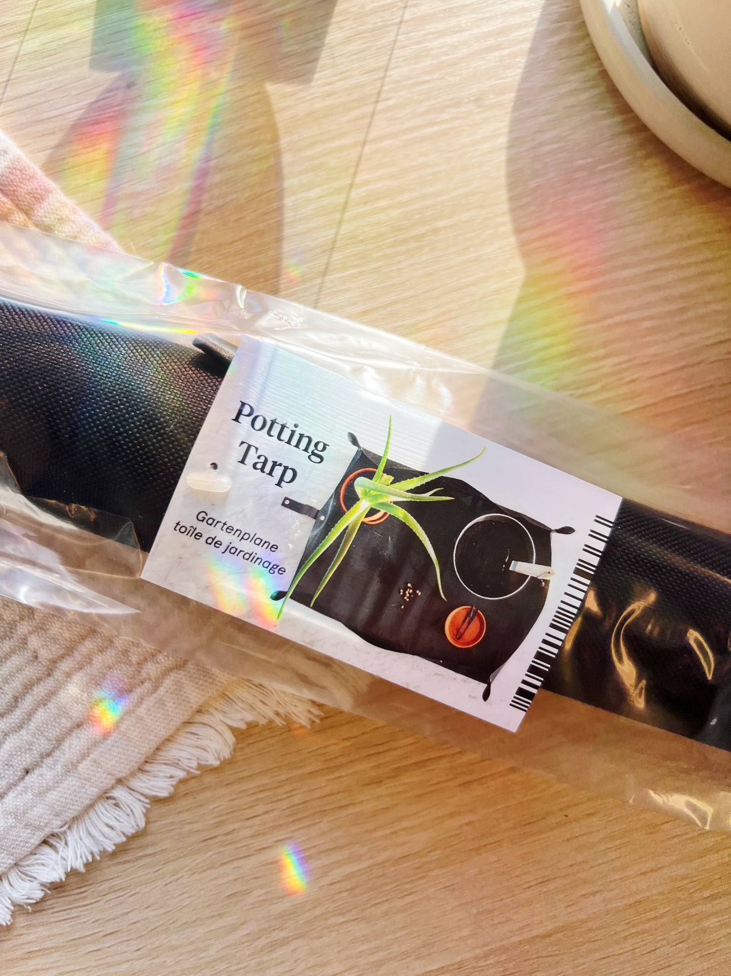 Planteduk for Hagearbeid - Vegansk Svart Bånd