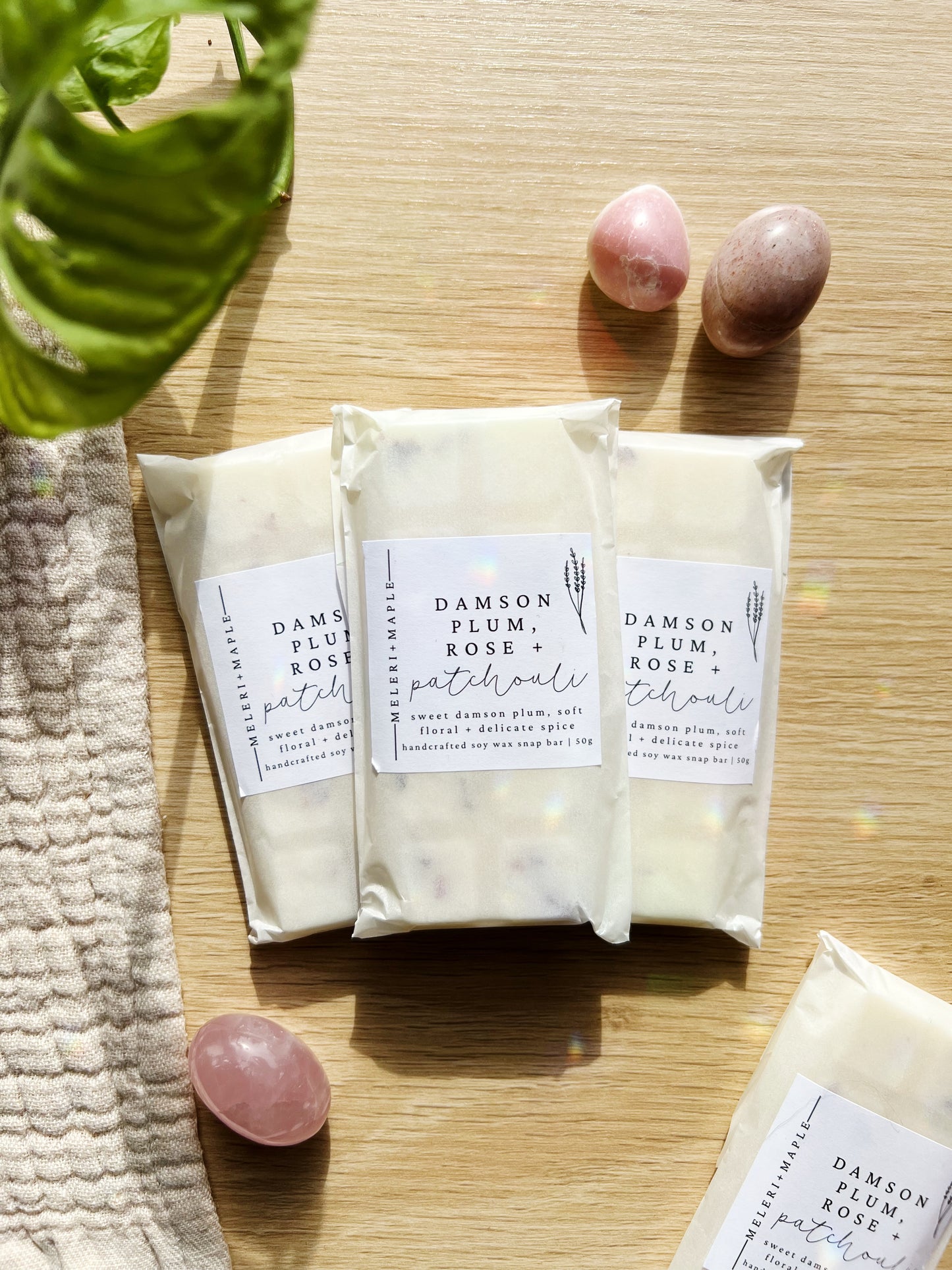 Damson Plum, Rose & Patchouli Snap Bar Wax Melt