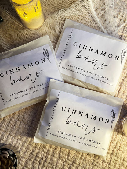 Cinnamon Buns Star Wax Melts
