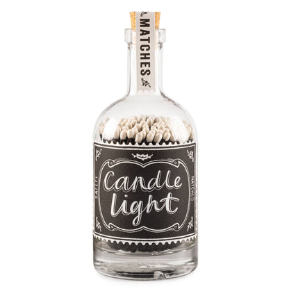 Candle Light Luxury Fyrstikker I Glassflaske