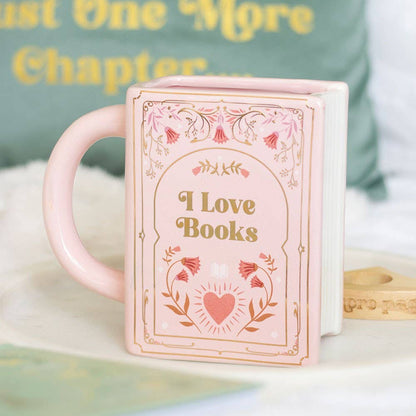I Love Books Bokformet Kopp