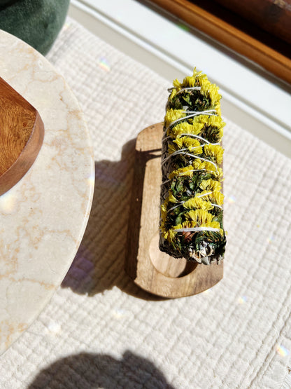 Palo Santo & Salvie Holder i Akasiatre