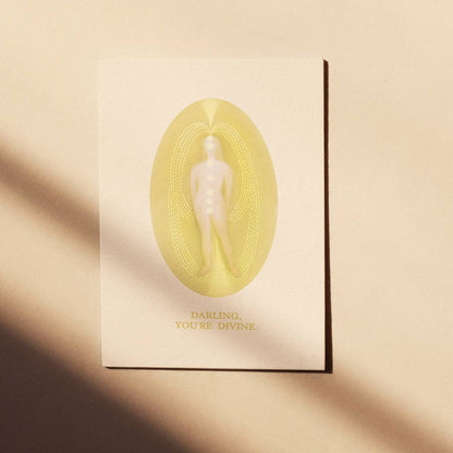 Darling, You're Divine - Card - Aura - Body - Chakra Postkort