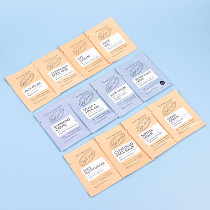 The Pamper Kit – Prøvepakke fra UpCircle