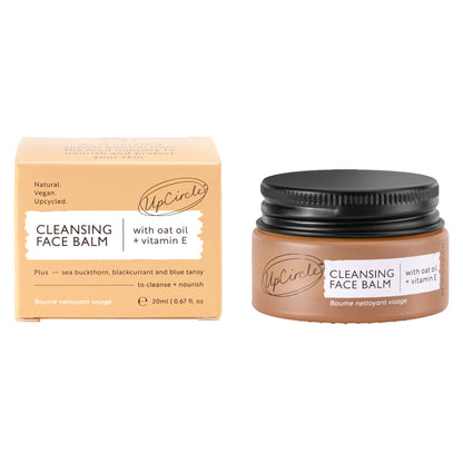 Cleansing Balm med Oat Oil & Vitamin E – Reisestørrelse (20ml)