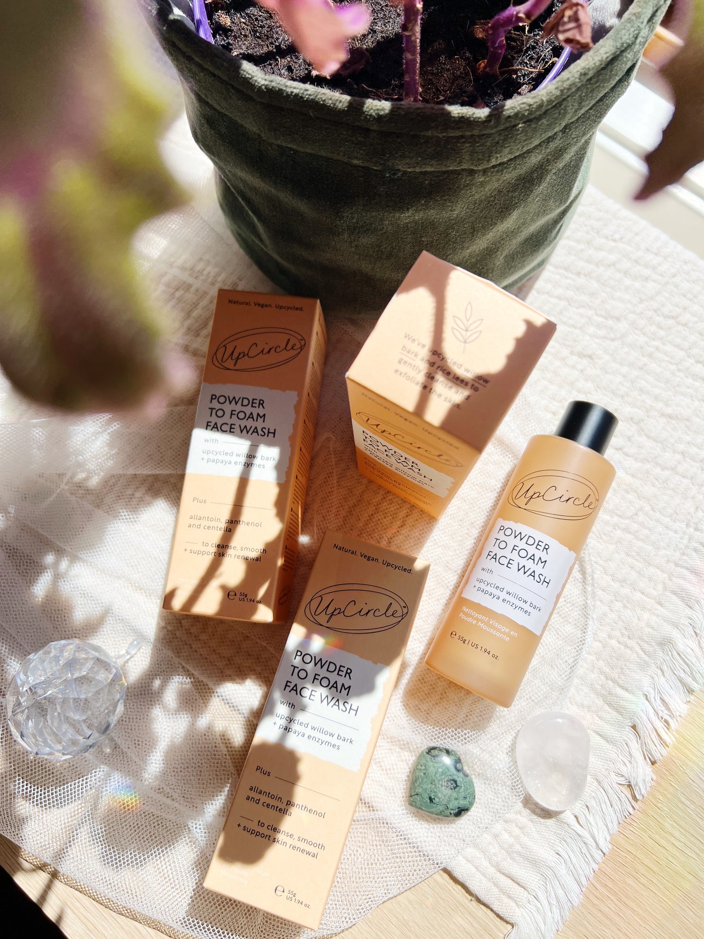 Powder to Foam Face Wash med Willow Bark & Papaya