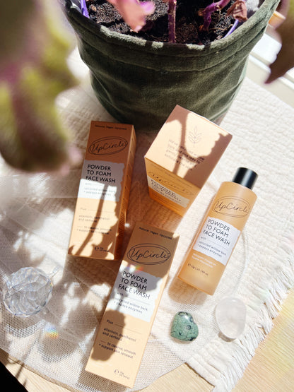Powder to Foam Face Wash med Willow Bark & Papaya