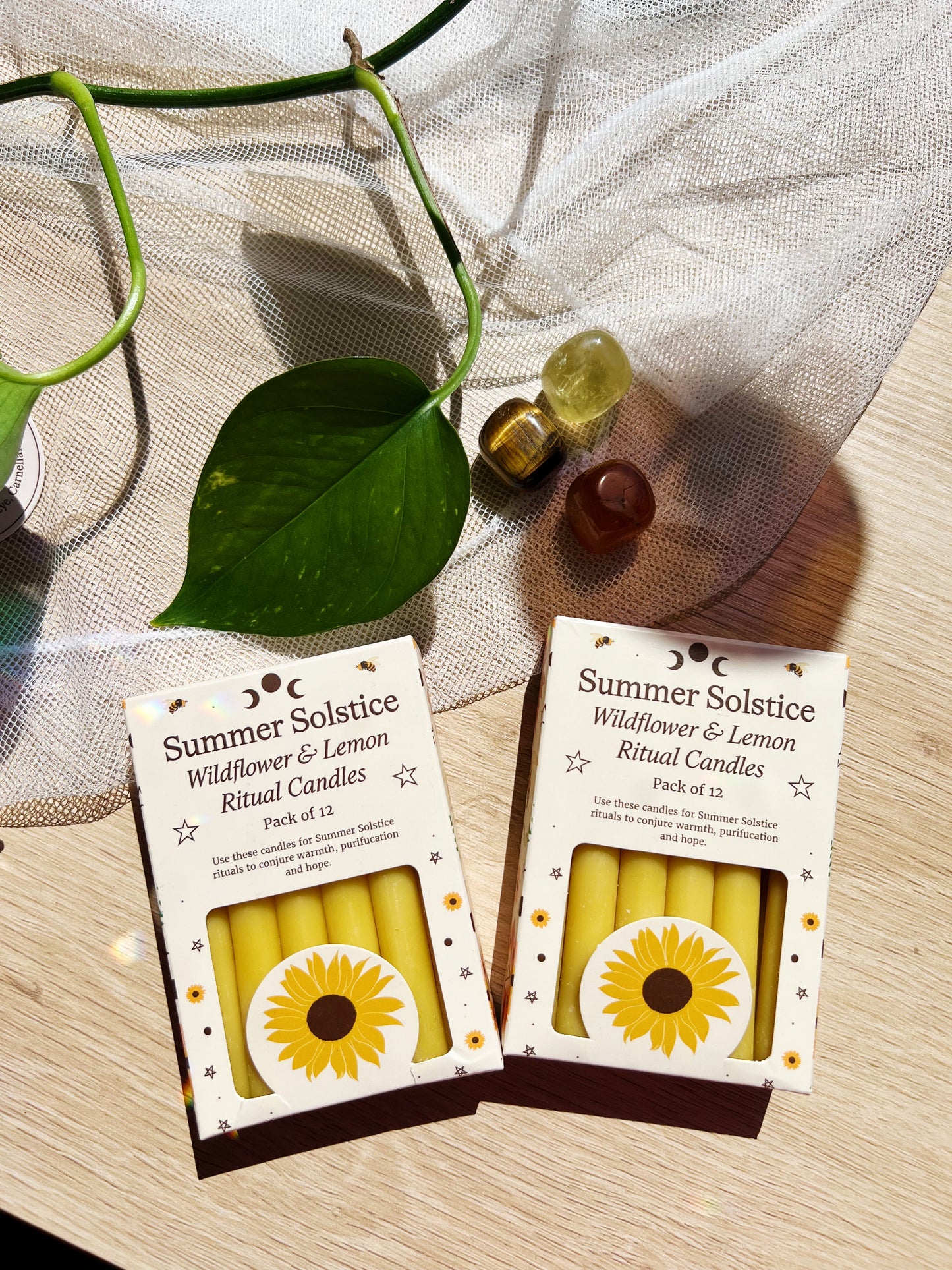 Wildflower & Lemon Summer Solstice Ritualelys