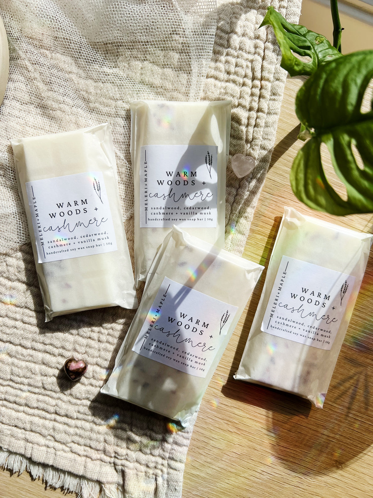 Warm Woods & Cashmere Snap Bar Wax Melt