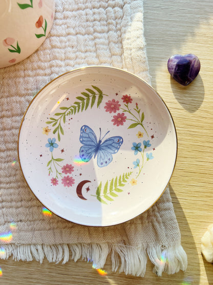 Luna Sommerfugl Smykkeskål