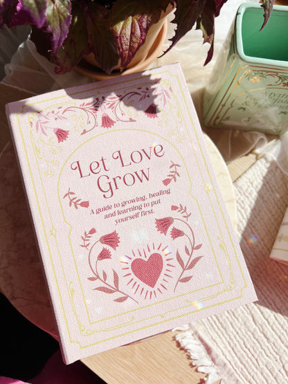 Let Love Grow Bokformet Oppbevaringsboks