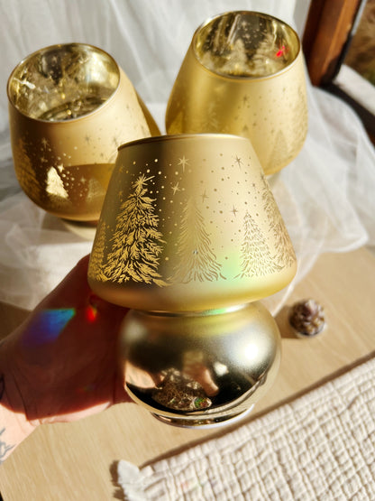 Julelampe i Gull – Bright Xmas (15 cm)