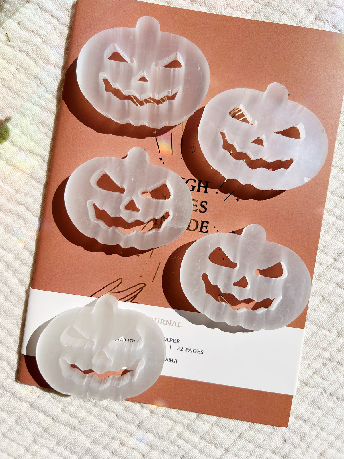 Selenitt Gresskar – Halloween Krystall